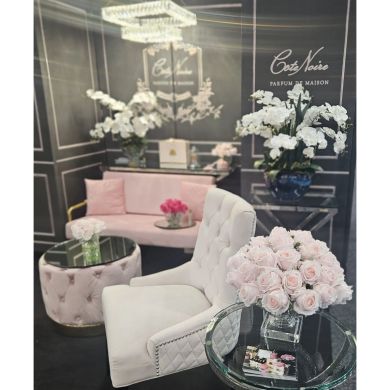 Аромат для дома Букет из роз French Pink в весе Centrepiece&SILVER Cote noire CPRB06