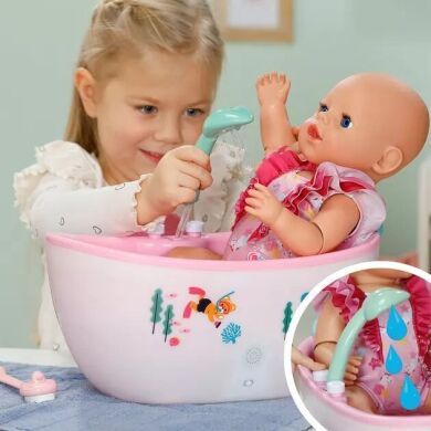 Автоматическая ванночка для куклы BABY BORN серии Click and Play &ndash; Сказочное купание (свет, звук) 837993