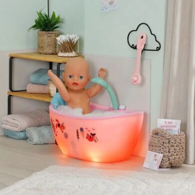 Автоматическая ванночка для куклы BABY BORN серии Click and Play &ndash; Сказочное купание (свет, звук) 837993