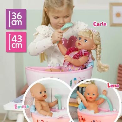 Автоматическая ванночка для куклы BABY BORN серии Click and Play &ndash; Сказочное купание (свет, звук) 837993