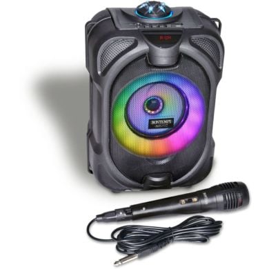 Беспроводная колонка с микрофоном и RGB-подсветкой BONTEMPI 491020