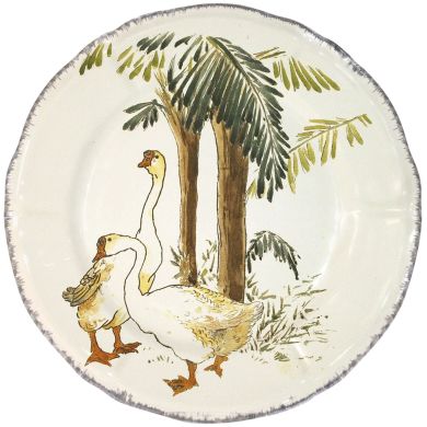 Десертна тарілка &laquo;Лебеді&raquo;, серія &laquo;GDS Birds&raquo; GIEN 0113CD2326, 23