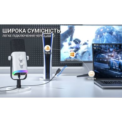 Динамический USB/XLR Микрофон Fifine AM8W