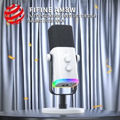 Динамічний USB/XLR Мікрофон Fifine AM8W