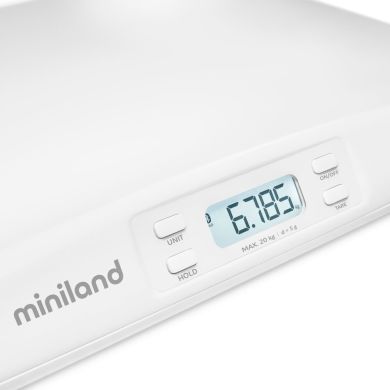 Детские смарт-весы eMyScale Рlus Miniland 89390, Белый