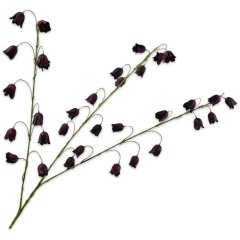 Фрітілярія, гілка, бордова, 97 см Silk-ka 160629