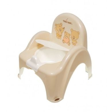 Горшок-стульчик Мишки Бежевый TEGA BABY MS-012-119