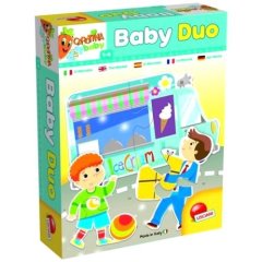 Настільна гра-пазл Lisciani Giochi Baby Duo Ринок 13 деталей 65448