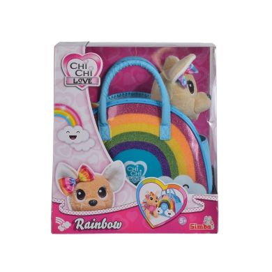 Игровой набор собачка Simba Toys Chi Chi Love Чихуахуа Fashion Rainbow с сумочкой 5893438