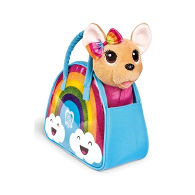 Ігровий набір собачка Simba Toys Chi Chi Love Чихуахуа Fashion Rainbow із сумочкою 5893438