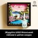 Конструктор LEGO ART Японский пейзаж с цветом сакуры 31218