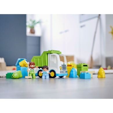 Конструктор Сміттєвоз та сміттєпереробка LEGO DUPLO 19 деталей 10945