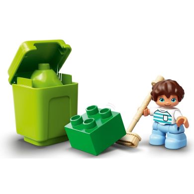 Конструктор Мусоровоз и мусоропереработка LEGO DUPLO 19 деталей 10945