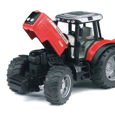 Машинка игрушечная Трактор Масей с прицепом Bruder 1:16 02045