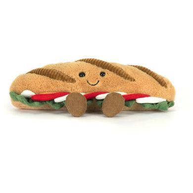 Мягкая игрушка Забавный багет Капрезе Jellycat A2TMB