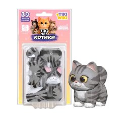 Набор 3D-стикеров-пазлов TIKI WIKІ &ndash; ТИКИЕ АРТ-КОТИКИ PTA0910S