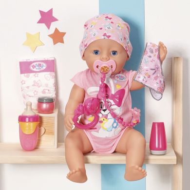 Набір аксесуарів для ляльки BABY BORN НІЖНА ТУРБОТА З ЧАРІВНОЮ ПУСТУШКОЮ 832851