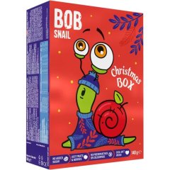 Набір Bob Snail Різдвяний бокс з іграшкою 140 г Bob Snail 4820219347064