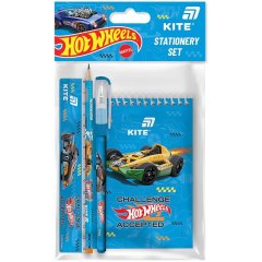 Набор канцтоваров, 4 предмета Hot Wheels Kite HW26-S03