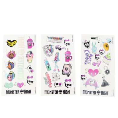 Набор Тату MONSTER HIGH METALLIC TATTOO, 30 дизайнов 37005