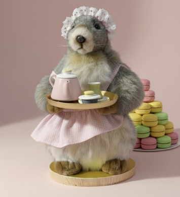 Официантка marmotte, р-р 38x32x50 см. Animate Factory 25805