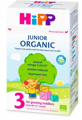 Органічне дитяче сухе молочко HiPP Organic 3 з 12 місяців 500 г AL2056-01 9062300134008