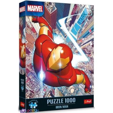 Пазли 1000 Premium Marvel Heroes Залізна людина Trefl 10862