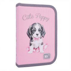 Пенал жесткий YES одинарный с двумя клапанами HP-04 Doggy Princess 533706