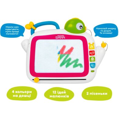 Развивающая магнитная доска KIDDI SMART - МУЗЫКАЛЬНЫЕ БАРВЫ DM909-UA