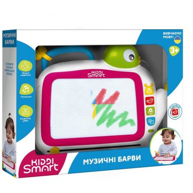 Развивающая магнитная доска KIDDI SMART - МУЗЫКАЛЬНЫЕ БАРВЫ DM909-UA