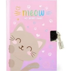 Секретный дневник с замочком Котик Legami DIA0014