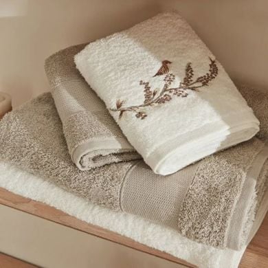 Семейный набор для ванной комнаты KH BIRD, молочный Karaca Home 1000163024001