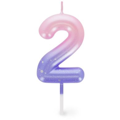 Свеча для торта Happy Birthday Candle розовая — 2 Legami CNU0003
