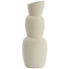 Ваза &Oslash;14,5x37,5 см ARAM кремовая керамика Light&Living 5865143