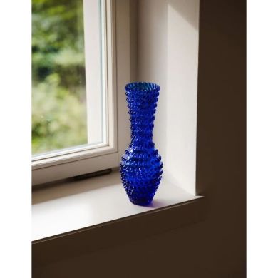 Ваза для квітів Fugu Electric Blue, d11,5 650 ml KLIMCHI 80923/30-33/27, 30