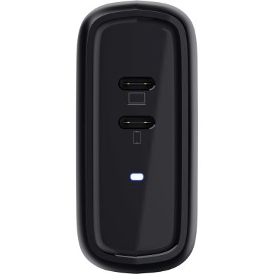 Зарядное устройство сетевое Trust Maxo 65Вт, 2xUSB-C PD, черный 25380_TRUST