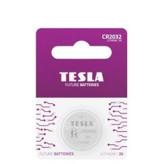 Батарейка Tesla Lithium CR2032 BLISTER FOIL 1 шт. 8594183397337