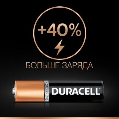 Батарейки лужні Duracell розміру AAA, 4 шт. в упаковці 5005967 5000394052543