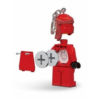 Брелок для ключів LED light Ninjago KAI (червоний) LEGO 4004036-LGL-KE149