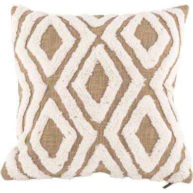 Декоративна подушка SAHARA CONTRAST 45x45 см, пісочний Tiseco 3493SAND