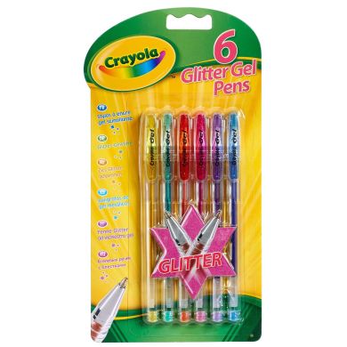 Набір гелевих ручок, 6 шт Crayola 256253.024