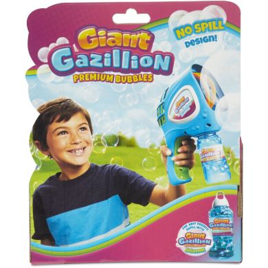 Генератор мильних бульбашок Gazillion Гігант автоматичний бластер, в наборі розчин 118 мл GZ36444