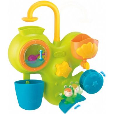 Іграшка для ванни Smoby Toys Cotoons Водні розваги з басейном, акваріумом і жабою 211421