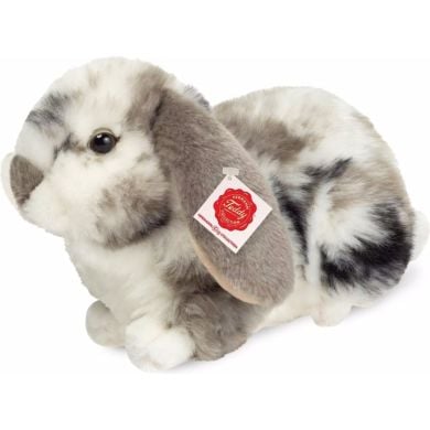 Игрушка мягкая Кролик с длинными ушами серо-белый 23 см Teddy Hermann 937333