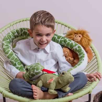 Іграшка м'яка Змія зелена 175 см Teddy Hermann 923046