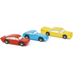 Іграшка з дерева Набір Ретро автомобілів Tender Leaf Toys TL8353 3+