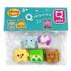 Іграшки колекційні у наборі Monster Gum mochi squishy Q звірятка T25009