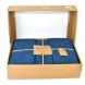 Комплект постельного белья Stonewash Jakard Dress blue SoundSleep Двуспальный евро комплект Sound sleep 93318150