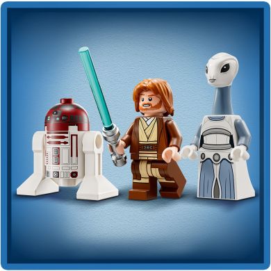 Конструктор Джедайський винищувач Обі-Вана Кенобі LEGO Star Wars 282 детали 75333