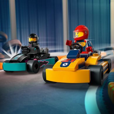 Конструктор Картинг и гонщики LEGO City 60400